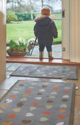 £81.99 • Buy Hug Rug (HEARTS 1) Dirt Trapper Door Mat & Runner Available Machine Washable  