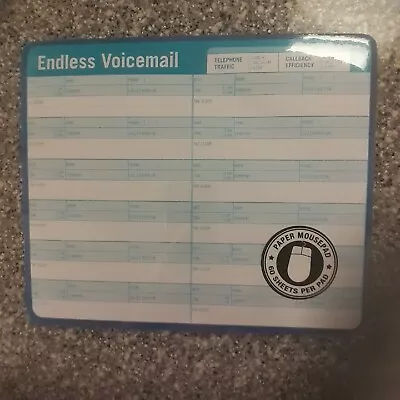 Endless Voicemail Paper Mousepad • $4.25