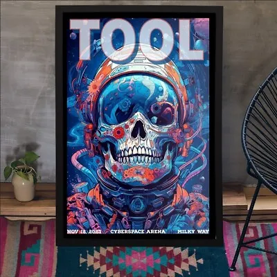 Tool Nov 12 2023 Cyberspace Arena Milky Way Poster Unframed Rock Lover Xmas Gift • $18.99