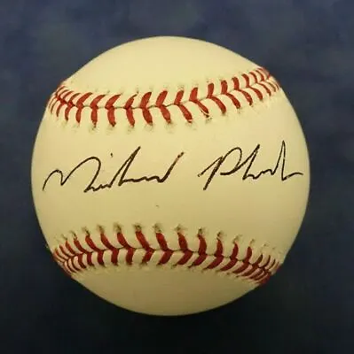 Official Rawlings Ml Baseball Michael Phelps Autograph Psa/dna Authentic • $73