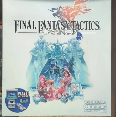 $25 • Buy Final Fantasy Tactics Official Players Guide GBA Gameboy Advance FREE SHIPPING