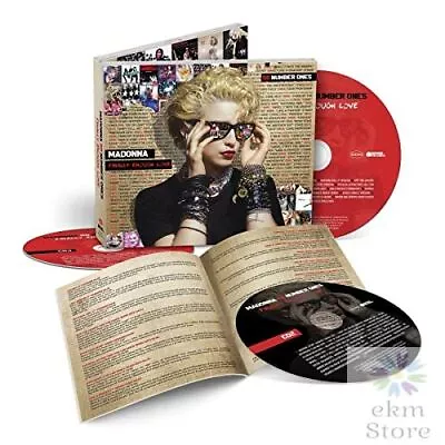 Madonna Finally Enough Love 50 Number1 Audio CD New Career Spanning Compilations • $30.74