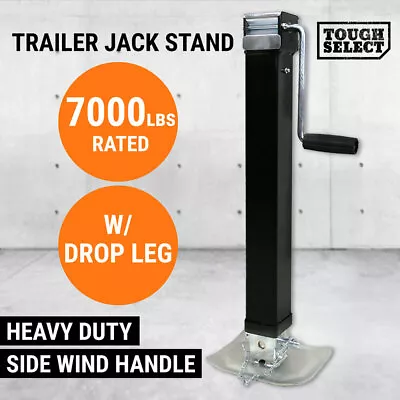 Trailer Canopy Caravan Jack Stand 3175KG Heavy Duty Stabilizer Legs Jockey Wheel • $94.95