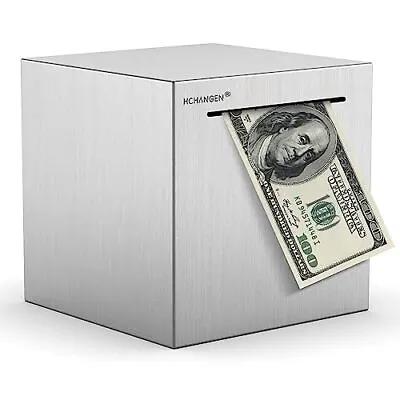 Adults Piggy Bank Must Break To Open Piggy Bank For Adults Made Of Stainless St • $14.60