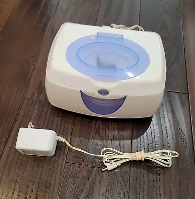 MUNCHKIN Warm Glow WIPE WARMER Soft Night Light WARM BABY WIPE DISPENSER Blue • $14.99