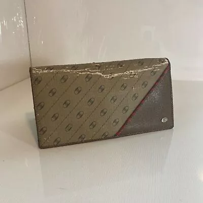 Vintage Gucci Anniversary Collection Women's Brown Monogrammed Wallet • $250