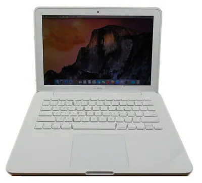 Apple MacBook 13.3in Intel Core 2 Duo 2.4 GHz Laptop -  White Free Delivery • £139.99