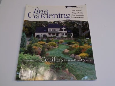 $9.99 • Buy Taunton's Fine Gardening Magazine Conifers Tree Peonies Copper Trellis Rose Seed