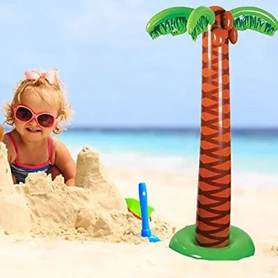 Backdrop Coconut Trees Beach Party Decor Inflatable Toys Tropical Palm Tree • $37.63