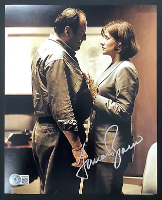 Lorraine Bracco Signed Photo 8x10 Sopranos Jennifer Melfi Auto Goodfellas BAS • $64.99