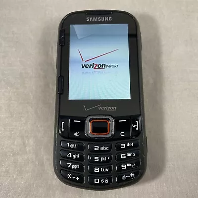 Samsung Intensity SCH-U485 Verizon Slide Phone Tested Working Black Missing Back • $16.99