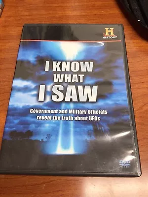 I Know What I Saw (DVD 2010) The History Channel UFO Aliens • $7.99