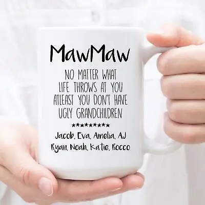 Personalized Gift For Mawmaw Funny Mawmaw Mug Christmas Birthday Cup For Mawmaw • $16.99