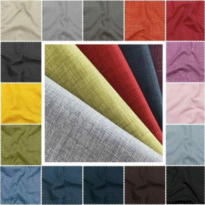 £0.99 • Buy Antler Linens Soft Linen Look Heavy Furnishing Upholstery Water Resistant Fabric