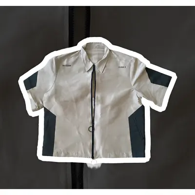 $378 • Buy EX INFINITAS Xanax Zipped Shirt Jacket M