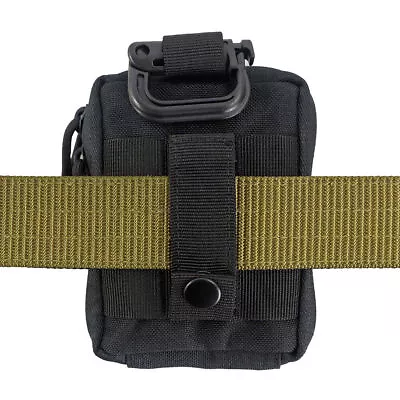 Tactical Molle Pouch Military Medical Organizer Pouch EDC Bag Outdoor Waist Pack • $8.09