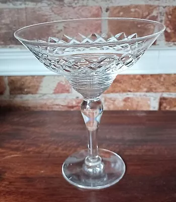 Large Crystal Martini Or Cocktail Glass 27cm High X 15cm Diameter • £3.99