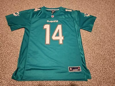 Preowned Nike NFL Miami Dolphins #14 Jarvis Landry Youth Jersey Size XL  • $24.99