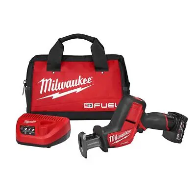 Milwaukee M12 FUEL 12-Volt Lithium-Ion Cordless HACKZALL Reciprocating Saw Kit • $129.99