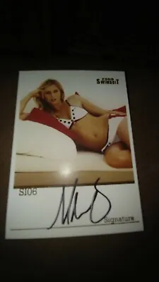 Reprint Maria Sharapova 2006 SI Sports Illustrated Auto Autograph. Beauty RP WOW • $14.99