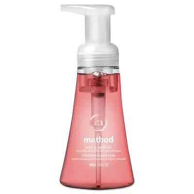 Method Foaming Hand Wash Pink Grapefruit 10 Oz Pump Bottle 01361EA • $10.93