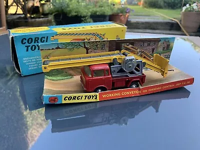 £68 • Buy Corgi Gift Set 64 Forward Control Jeep F.C. 150 Working Conveyor Vintage 1960s