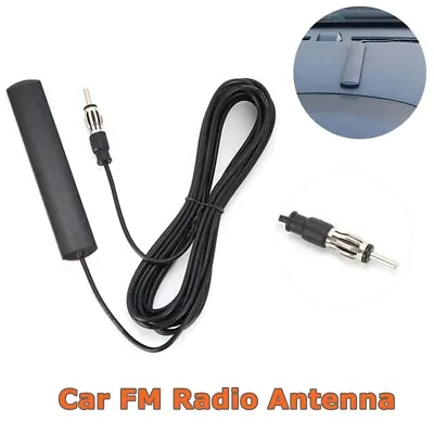 5M Universal Car FM Radio Antenna Patch Windscreen Cable Aerial Tool ANT-309 • £6.09