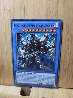 Yu-Gi-Oh!🏆Demise Supreme King Of Armageddon - 1st Edition🏆RARE Card • $2.50