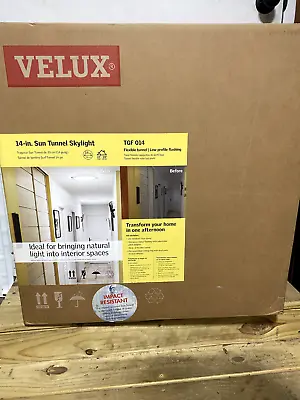 VELUX 14  X 96  Polycarbonate Flexible Self-flashing Aluminum Tubular Skylight • $265