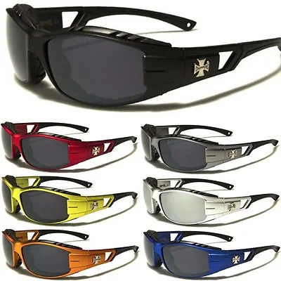 Choppers Men Padded Motorcycle Riding Sunglasses Biker Sports Goggles • $9.95