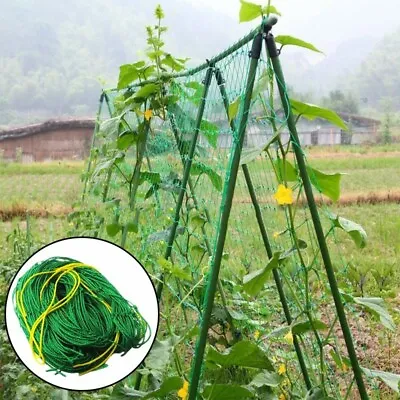 £6.23 • Buy Cucumber Trellis Netting Frame Vegetable Mesh Garden Flower Plant Climbing Net