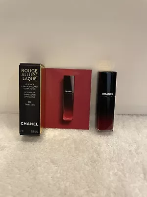 CHANEL Miniature Lip Colour Mini Rouge Allure Laque VIP GIFT NEW AUTHENTIC • $35