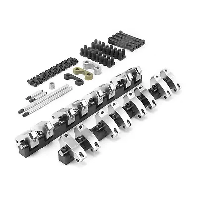 Chevy SBC 350 1.5/1.6 Split Aluminum Shaft Roller Rocker Arms Set W/ Hardware • $349.05