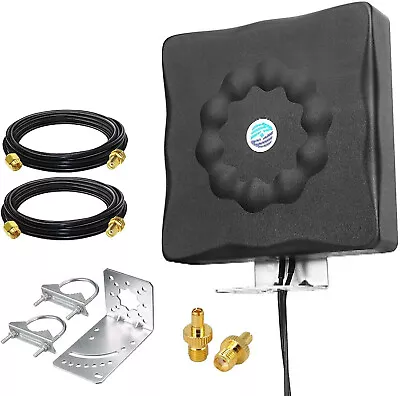 MIMO 2X2 Panel Antenna SMA/TS9 Cellular 5G 4G High Gain 600-8000MHz UV Stabilize • $199.99