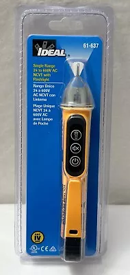 New Ideal 61-637 24-600V AC Non-Contact Voltage Tester Detector Sealed • $14.99