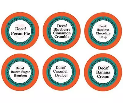 Decaf Flavor Lovers Coffee Variety Pack Keurig K-cup Compatible 24 Count D... • $24.32