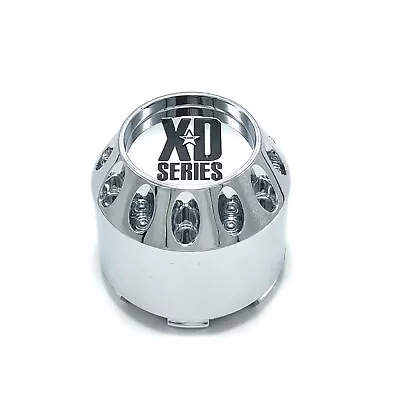 KMC XD Series 5 Lug Wheel Center Cap 2.95  Chrome Snap In 5x4.5 5x4.75 464K75 • $18