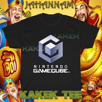 New Shirt Gamecube Retro Video Game Logo Men's Black T-Shirt Funny Size S To 5XL • $23