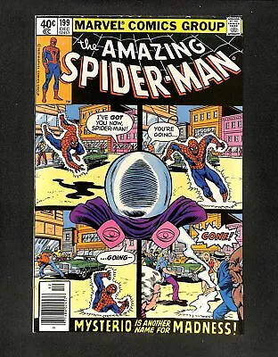 Amazing Spider-Man #199 Newsstand Variant Mysterio! Pollard/Marcos Cover • $0.99