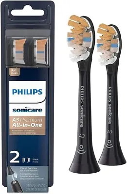 $53.44 • Buy Philips Sonicare A3 Premium All-in-One Standard Sonic Toothbrush Heads 2 Count