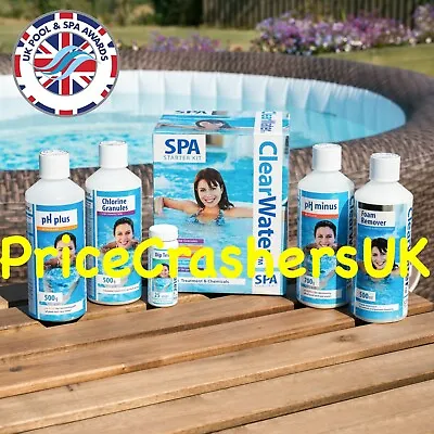 Clearwater All Treatments Need Swimming Pool Spa Chlorine Granules PH Clarifier • £39.99