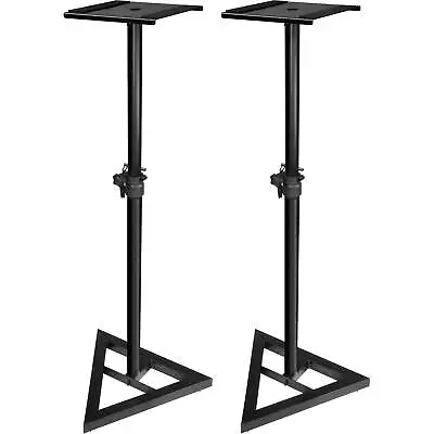 Ultimate Support JS-MS70 Studio Monitor Speaker Stands (Black Pair) • $69.99