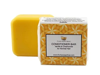 Solid Conditioner Bar Vanilla & Chamomile For Normal Hair 1 Bar Of 60g • £5.60