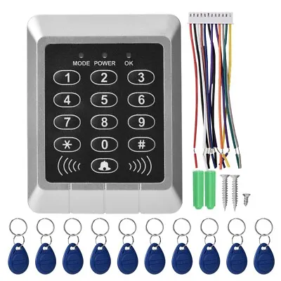 Card Access Control Password Keypad For Door Entry System Safety GDS • £20.94