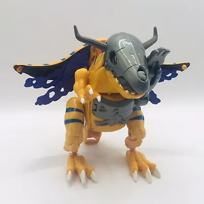 Digimon Metalgreymon Greymon Action￼ ￼Feature Figure Bandai 1999 Bandai Rare • $110