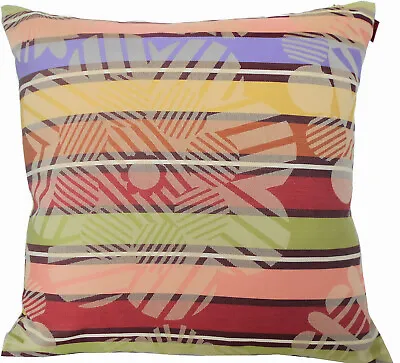 MISSONI HOME COTTON 16x16  CUSHION COVER DYED ON THREAD & LOOMED NATALIE 156 • £60