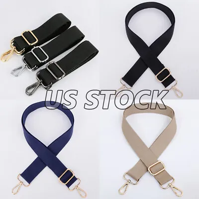 1X Canvas Bag Shoulder Belt Crossbody Handbag Fix Strap Adjustable 3.8CM Wide • $7.91