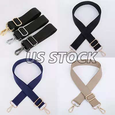 Canvas Bag Shoulder Belt Crossbody Handbag Strap Adjustable Replacement US STOCK • $5.27