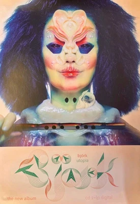 £7.99 • Buy Bjork - Utopia (Small Poster) (PROMOTIONAL POSTER)