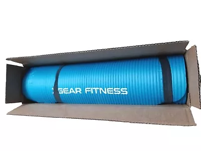 Exercise Yoga Mat 1/2  Thick W/ Carry Strap - Gym Pilates Meditation Fitness • $25